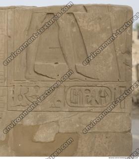 Photo Texture of Symbols Karnak 0134